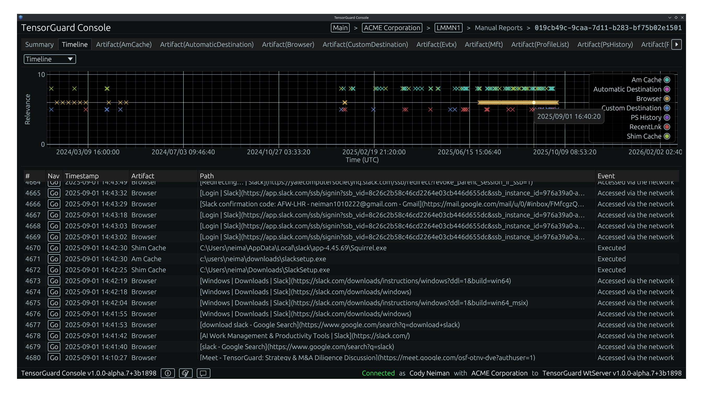 $MFT Analysis & Automated NTFS Forensics | TensorGuard